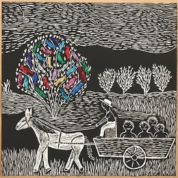 Artwork by Laurel NANNUP, Lolly Tree, 2001