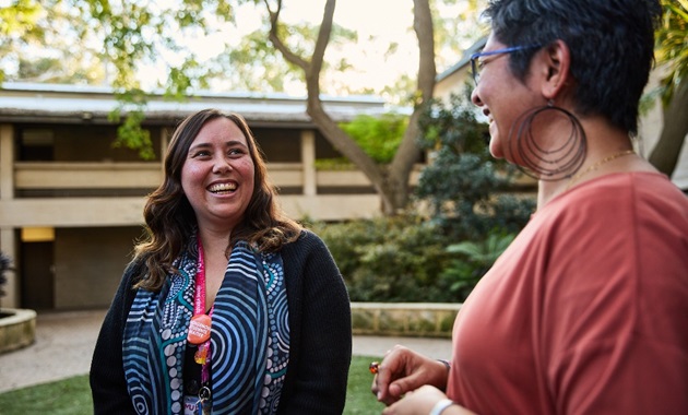 Female Staff laughing together