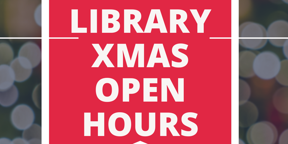notice RE Xmas Opening Hours