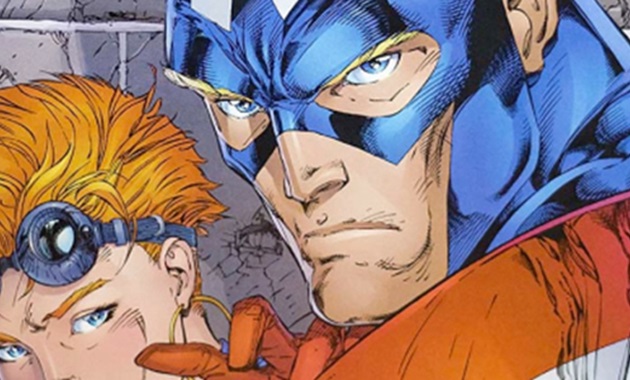Comic image of Captain America