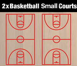 2 Basketball small courts