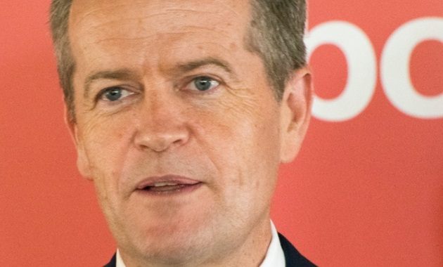 Australian Labor Party leader Bill Shorten