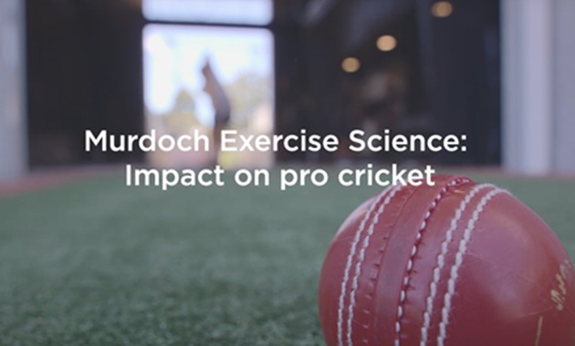 Screen capture from the Murdoch exercise science video