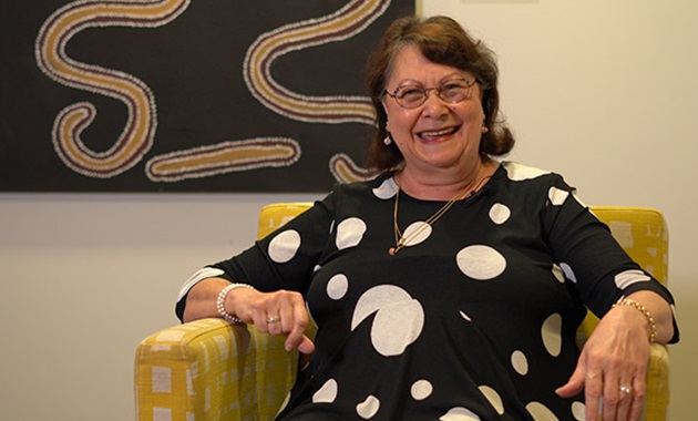 Rhonda Marriot at the Ngangk Yira Research Centre