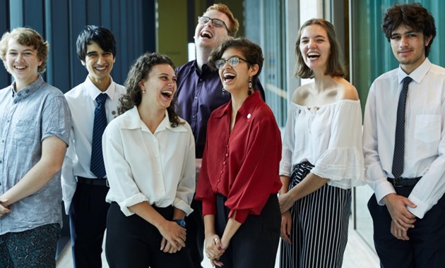 Westpac scholarship winning students