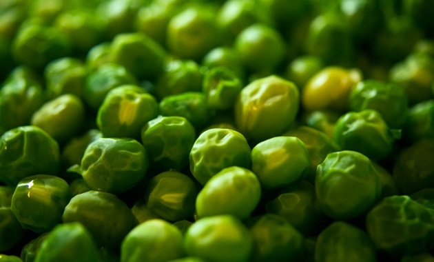 wrinkled peas getty image