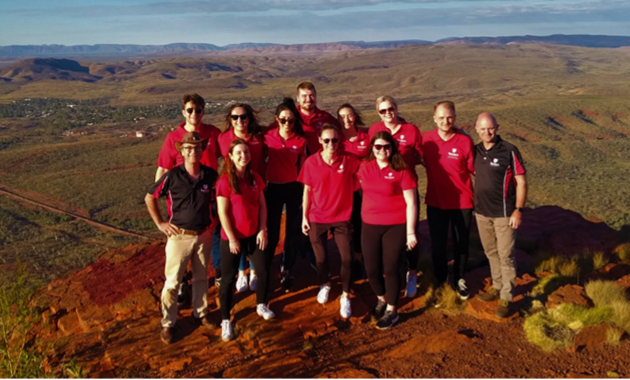 Chiropractic students in rural Australia